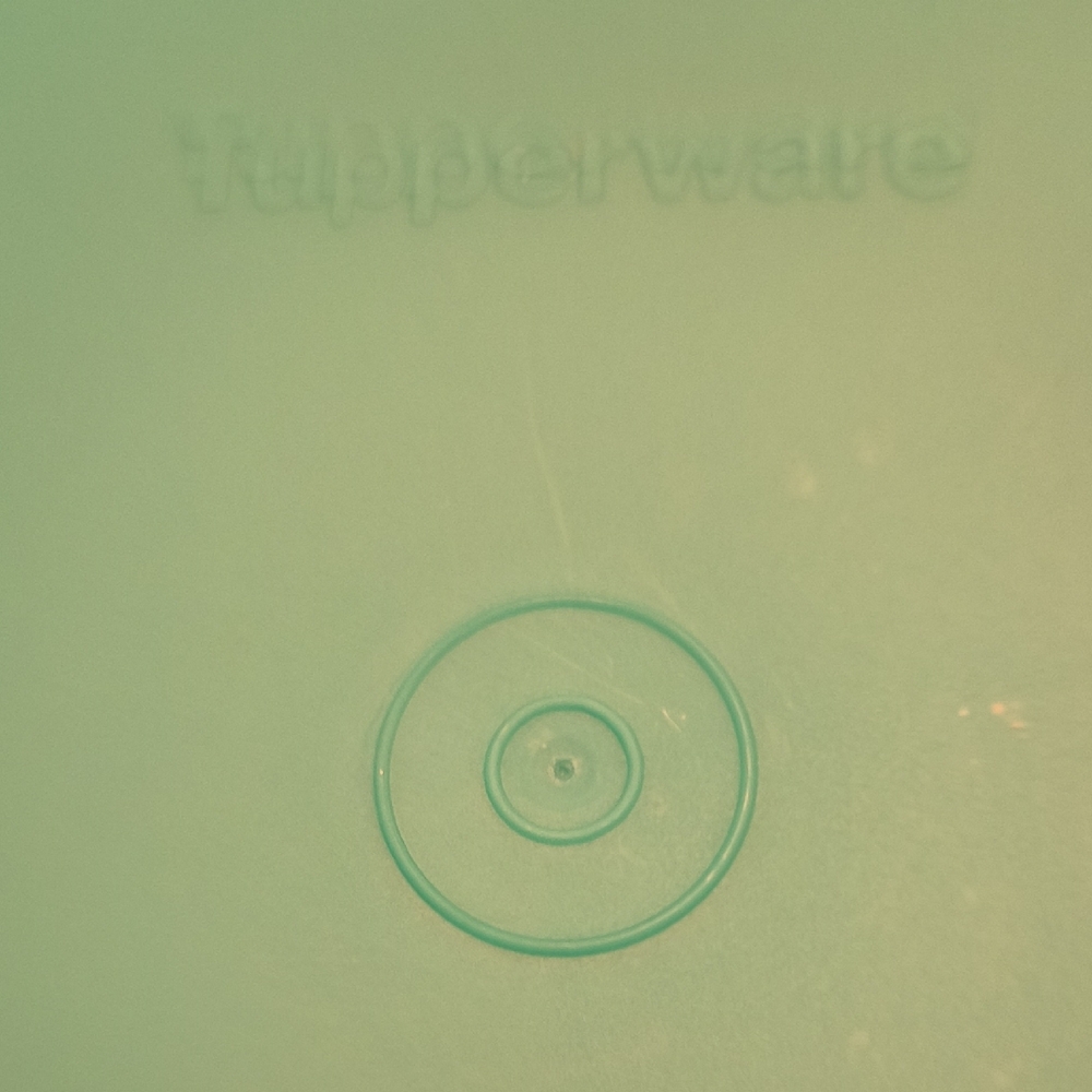 Tupperware Green and White Storage Box - Picture 2 of 9